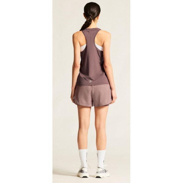 CRAFT ŽENSKA MAJICA BREZ ROKAVOV ADV ESSENCE SINGLET 2 PUDRASTO VIJOLIČNA FLINT