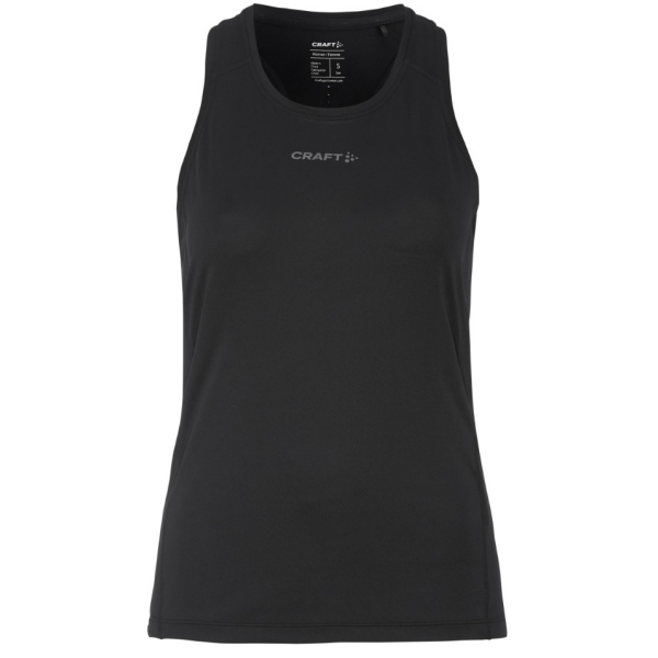 CRAFT ŽENSKA MAJICA BREZ ROKAVOV ADV ESSENCE SINGLET 2 ČRNA BLACK