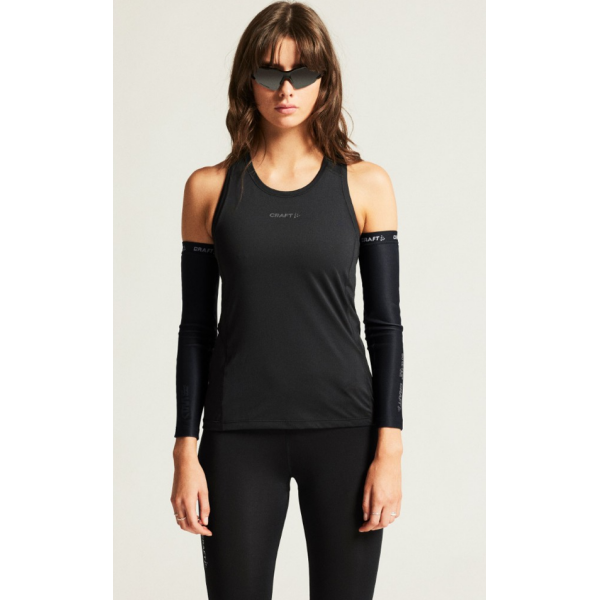 CRAFT ŽENSKA MAJICA BREZ ROKAVOV ADV ESSENCE SINGLET 2 ČRNA BLACK