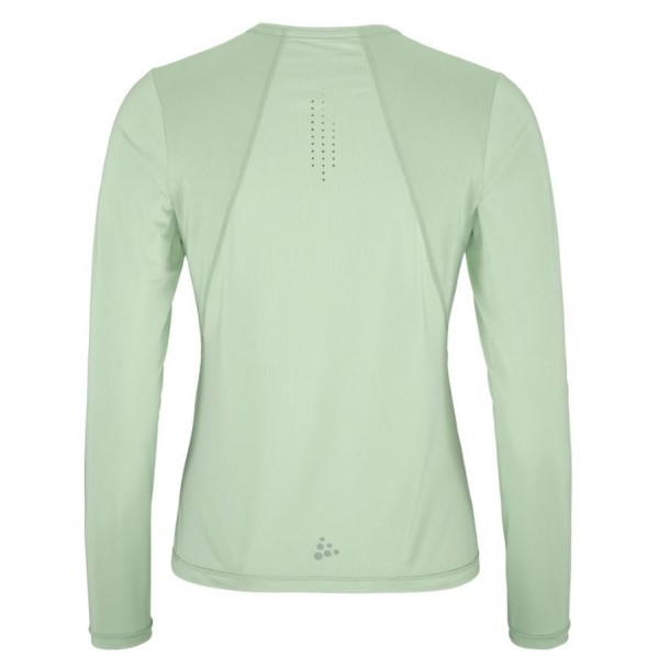 CRAFT ŽENSKA MAJICA Z DOLGIMI ROKAVI ADV ESSENCE LS TEE 2 SVETLO ZELENA GLACIAL