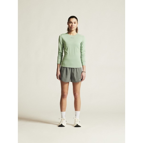 CRAFT ŽENSKA MAJICA Z DOLGIMI ROKAVI ADV ESSENCE LS TEE 2 SVETLO ZELENA GLACIAL