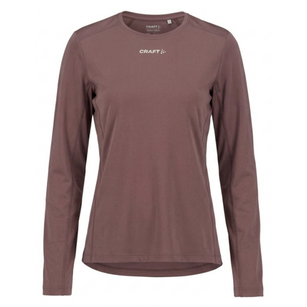 CRAFT ŽENSKA MAJICA Z DOLGIMI ROKAVI ADV ESSENCE LS TEE 2 PUDRASTO VIJOLIČNA FLINT
