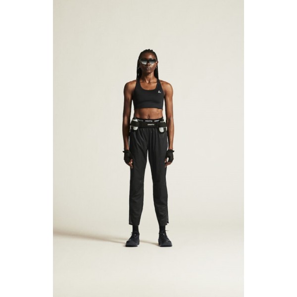 CRAFT ŽENSKE 100% VODOODPORNE TANKE DOLGE HLAČE PRO HYDRO LIGHTWEIGHT PANTS BLACK