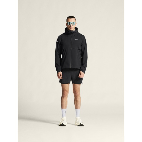 CRAFT MOŠKA VODOODPORNA TEKAŠKA JAKNA/VETROVKA PRO HYDRO JACKET 3 BLACK