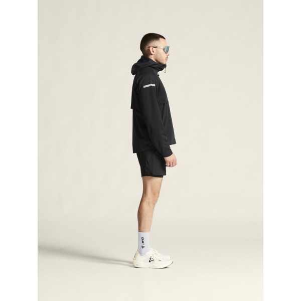 CRAFT MOŠKA VODOODPORNA TEKAŠKA JAKNA/VETROVKA PRO HYDRO JACKET 3 BLACK
