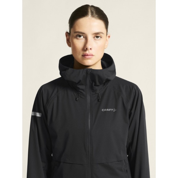 CRAFT ŽENSKA VODOODPORNA JAKNA/VETROVKA PRO HYDRO JACKET 3 BLACK