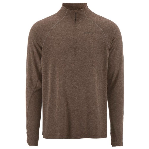 CRAFT MOŠKA 20% MERINO VOLNENA PULI MAJICA Z DOLGIMI ROKAVI ADV SUBZ WOOL TEE RJAVA PRUNE/MELANGE