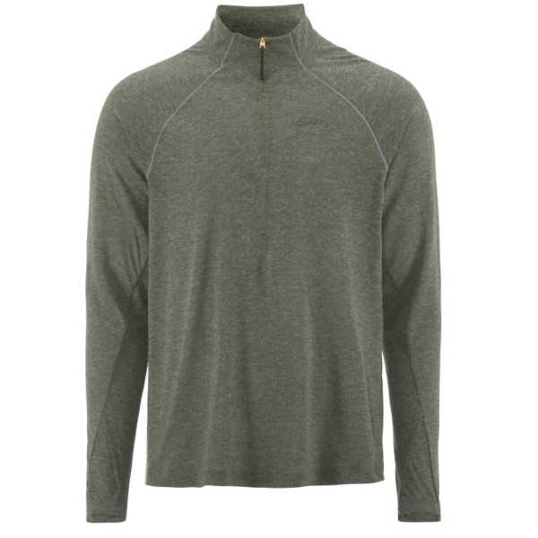 CRAFT MOŠKA 20% MERINO VOLNENA PULI MAJICA Z DOLGIMI ROKAVI ADV SUBZ WOOL TEE OLIVNO ZELENA CHIMERA/MELANGE