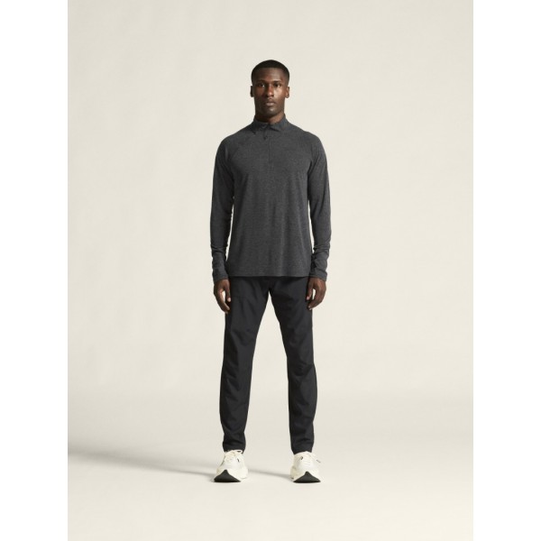 CRAFT MOŠKA 20% MERINO VOLNENA PULI MAJICA Z DOLGIMI ROKAVI ADV SUBZ WOOL TEE BLACK MELANGE