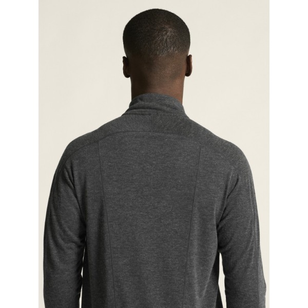 CRAFT MOŠKA 20% MERINO VOLNENA PULI MAJICA Z DOLGIMI ROKAVI ADV SUBZ WOOL TEE BLACK MELANGE