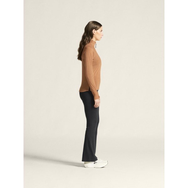 CRAFT ŽENSKA 20% MERINO VOLNENA PULI MAJICA Z DOLGIMI ROKAVI ADV SUBZ WOOL TEE SYRUP/MELANG