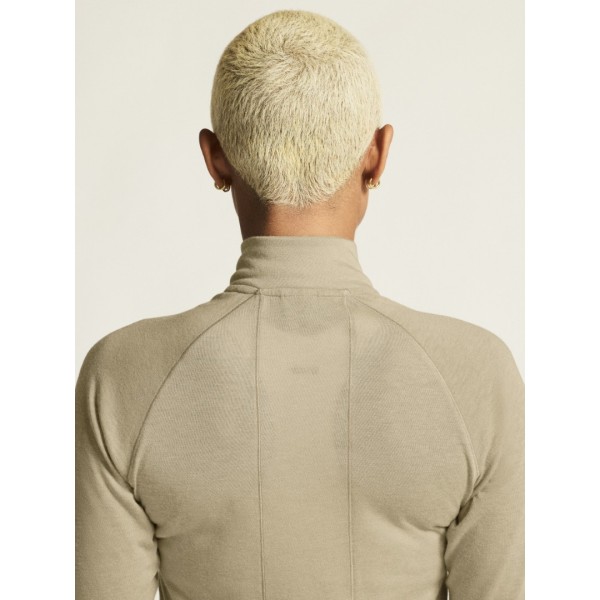 CRAFT ŽENSKA 20% MERINO VOLNENA PULI MAJICA Z DOLGIMI ROKAVI ADV SUBZ WOOL TEE HAY/MELANGE