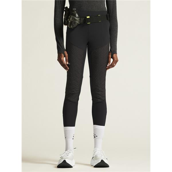 CRAFT ŽENSKE ZIMSKE DOLGE ODSEVNE PAJKICE Z IZOLACIJSKIM OBLAZINJENJEM ADV SUBZ LUMEN PADDED TIGHTS 4 BLACK