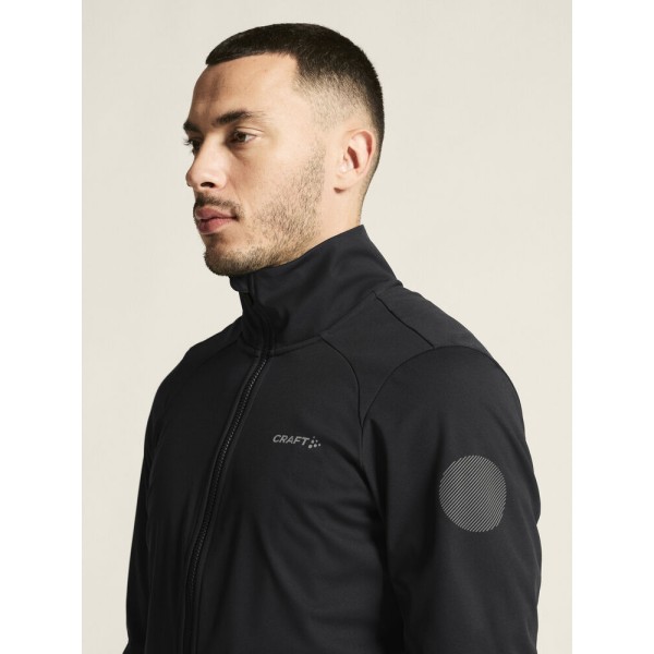 CRAFT MOŠKA TOPLA VODOODPORNA KOLESARSKA JAKNA CORE BIKE SUBZ JACKET 2 BLACK