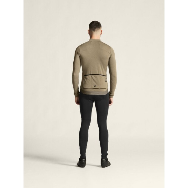 CRAFT MOŠKA KOLESARSKA MAJICA Z DOLGIMI ROKAVI ADV BIKE SUBZ LS JERSEY TAUPE