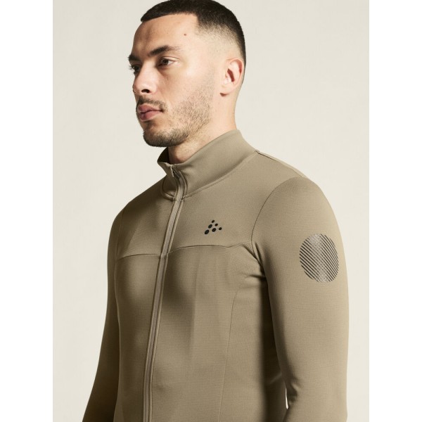 CRAFT MOŠKA KOLESARSKA MAJICA Z DOLGIMI ROKAVI ADV BIKE SUBZ LS JERSEY TAUPE