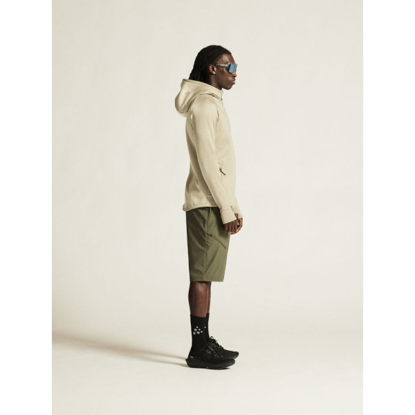 CRAFT MOŠKA DEBELEJŠA TEHNIČNA  FLIS JOPICA S KAPUCO ADV EXPLORE POWER FLEECE HOOD JKT HAY