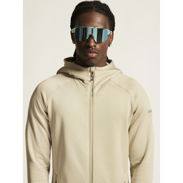 CRAFT MOŠKA DEBELEJŠA TEHNIČNA  FLIS JOPICA S KAPUCO ADV EXPLORE POWER FLEECE HOOD JKT HAY