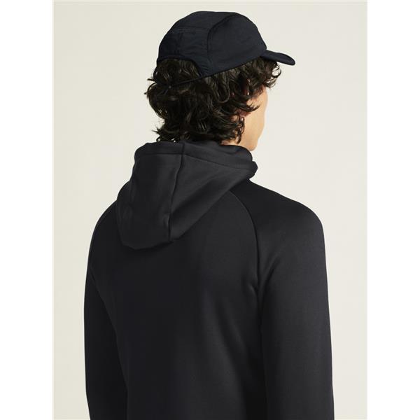 CRAFT MOŠKA DEBELEJŠA TEHNIČNA  FLIS JOPICA S KAPUCO ADV EXPLORE POWER FLEECE HOOD JKT BLACK