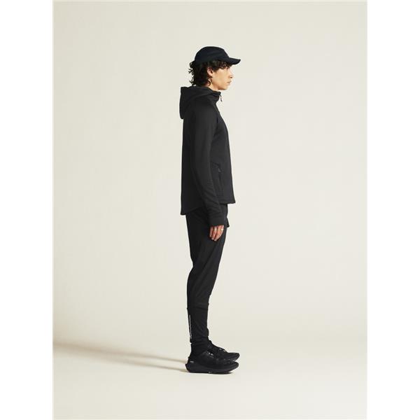 CRAFT MOŠKA DEBELEJŠA TEHNIČNA  FLIS JOPICA S KAPUCO ADV EXPLORE POWER FLEECE HOOD JKT BLACK