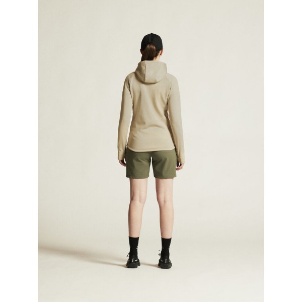 CRAFT ŽENSKA DEBELEJŠA TEHNIČNA FLIS JOPICA S KAPUCO ADV EXPLORE POWER FLEECE HOOD JKT HAY