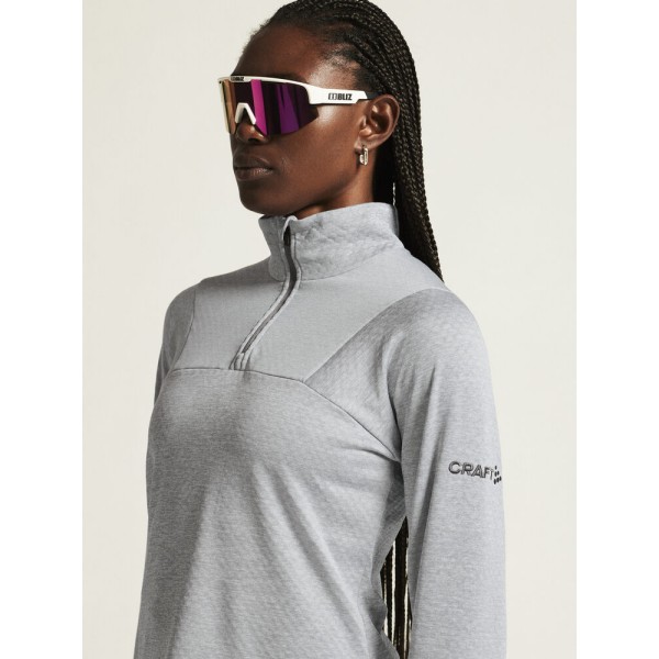CRAFT ŽENSKI PULI GAIN THERMAL GREY MELANGE