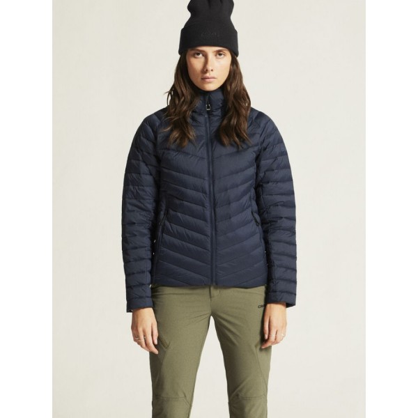 CRAFT ŽENSKA LAHKA PUHOVKA IZ PRAVEGA PUHA ADV EXPLORE LIGHT DOWN JACKET TEMNO MODRA BLAZE