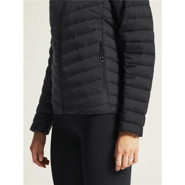 CRAFT ŽENSKA LAHKA PUHOVKA IZ PRAVEGA PUHA ADV EXPLORE LIGHT DOWN JACKET BLACK