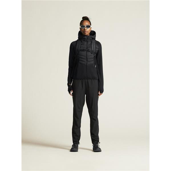 CRAFT ŽENSKA JAKNA S PRAVIM PUHOM ADV EXPLORE LIGHT DOWN HYBRID JACKET BLACK