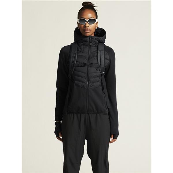 CRAFT ŽENSKA JAKNA S PRAVIM PUHOM ADV EXPLORE LIGHT DOWN HYBRID JACKET BLACK