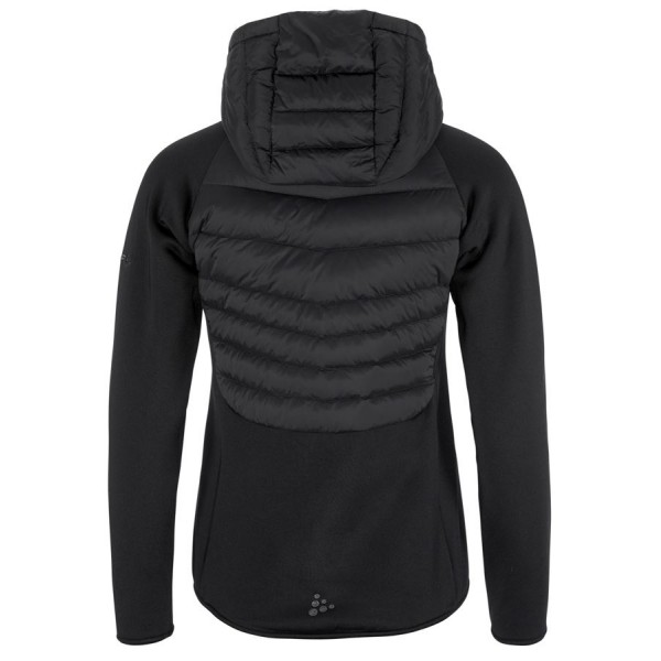 CRAFT ŽENSKA JAKNA S PRAVIM PUHOM ADV EXPLORE LIGHT DOWN HYBRID JACKET BLACK