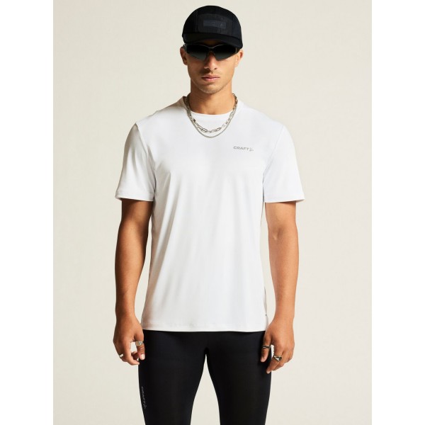CRAFT MOŠKA MAJICA S KRATKIMI ROKAVI CORE ESSENCE SS TEE 2  BELA WHITE