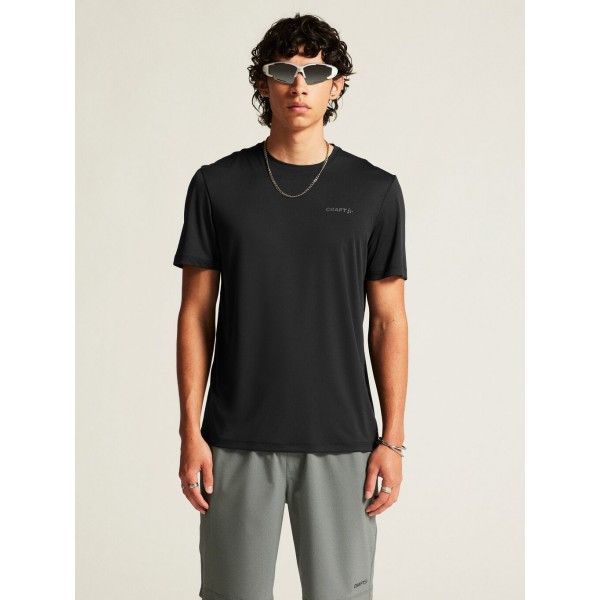 CRAFT MOŠKA MAJICA S KRATKIMI ROKAVI CORE ESSENCE SS TEE 2  ČRNA BLACK