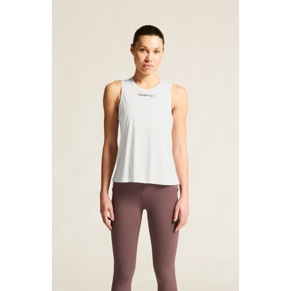 CRAFT ŽENSKA MAJICA BREZ ROKAVOV CORE ESSENCE SINGLET 2 BELA WHITE