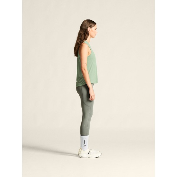 CRAFT ŽENSKA MAJICA BREZ ROKAVOV CORE ESSENCE SINGLET 2 SVETLO ZELENA GLACIAL