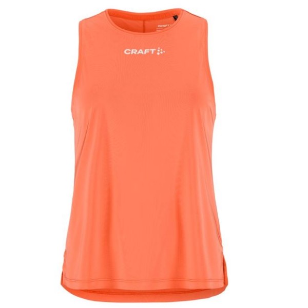 CRAFT ŽENSKA MAJICA BREZ ROKAVOV CORE ESSENCE SINGLET 2 KORALNO ORANŽNA TRACE