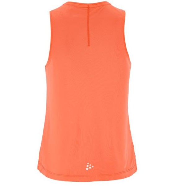 CRAFT ŽENSKA MAJICA BREZ ROKAVOV CORE ESSENCE SINGLET 2 KORALNO ORANŽNA TRACE