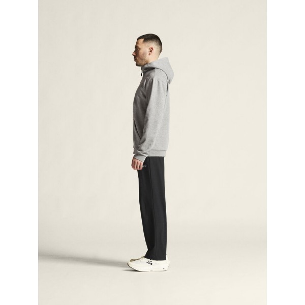 CRAFT MOŠKA BOMBAŽNA JOPICA Z ZADRGO LOGO FZ HOODIE SVETLO SIVA GREY MELANGE