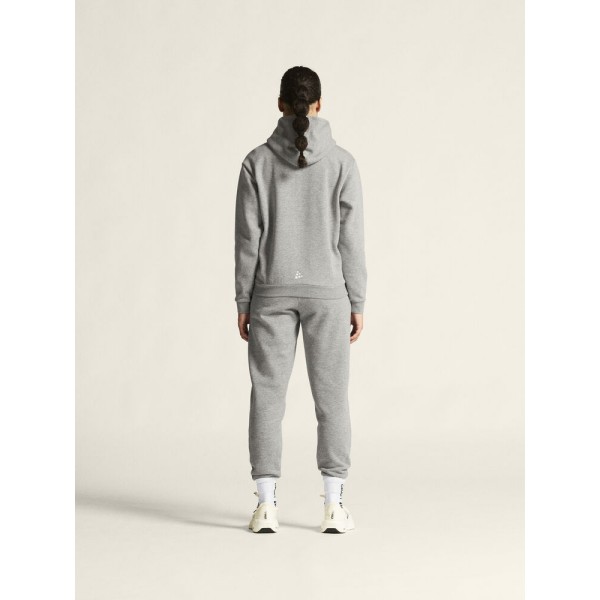 CRAFT ŽENSKE DOLGE BOMBAŽNE HLAČE COMMUNITY 2.0. PANTS GREY MELANGE