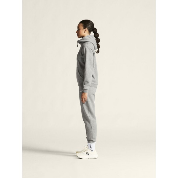 CRAFT ŽENSKE DOLGE BOMBAŽNE HLAČE COMMUNITY 2.0. PANTS GREY MELANGE
