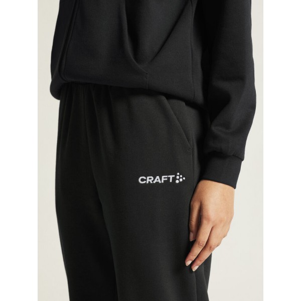 CRAFT ŽENSKE DOLGE BOMBAŽNE HLAČE PANTS BLACK