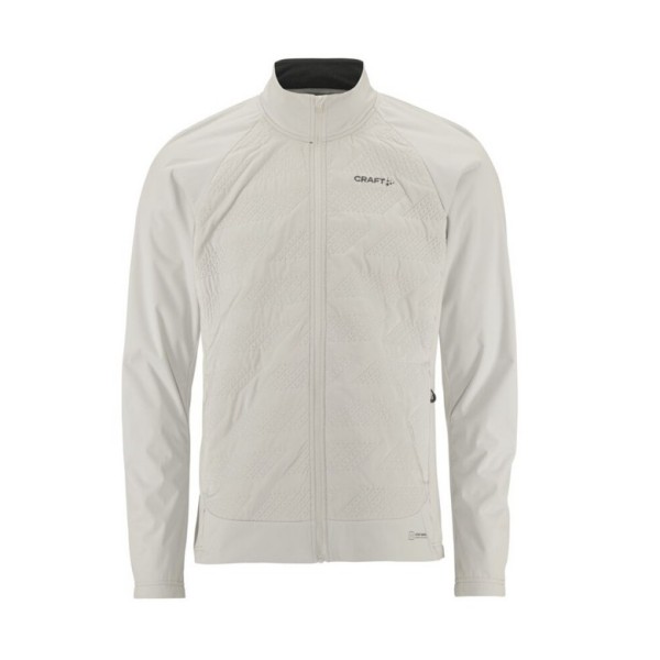 CRAFT MOŠKA VODOODPORNA JAKNA ADV NORDIC TRAINING SPEED JACKET 2 SIVO-BELA CLOUD - TEK NA SMUČEH