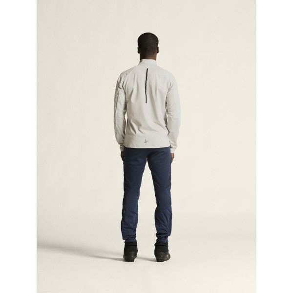 CRAFT MOŠKA VODOODPORNA JAKNA ADV NORDIC TRAINING SPEED JACKET 2 SIVO-BELA CLOUD - TEK NA SMUČEH