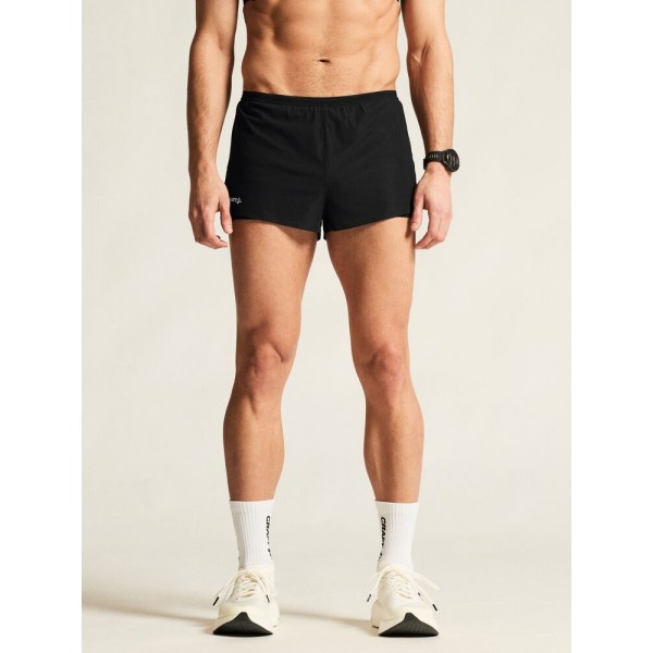 CRAFT MOŠKE KRATKE HLAČE TEKMOVALNE PRO RACE DAY SPLIT SHORTS ČRNA BLACK