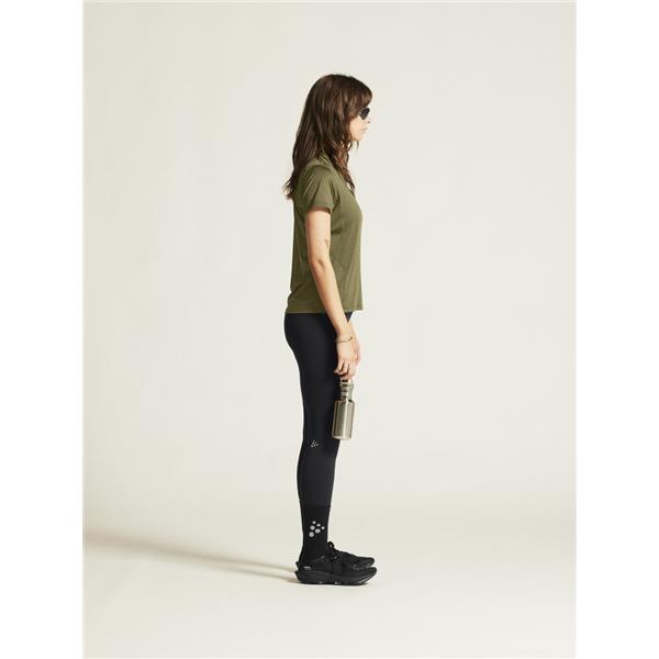 CRAFT ŽENSKE ZIMSKE DEBELEJŠE DOLGE PAJKICE CORE ESSENCE WARM TIGHTS BLACK