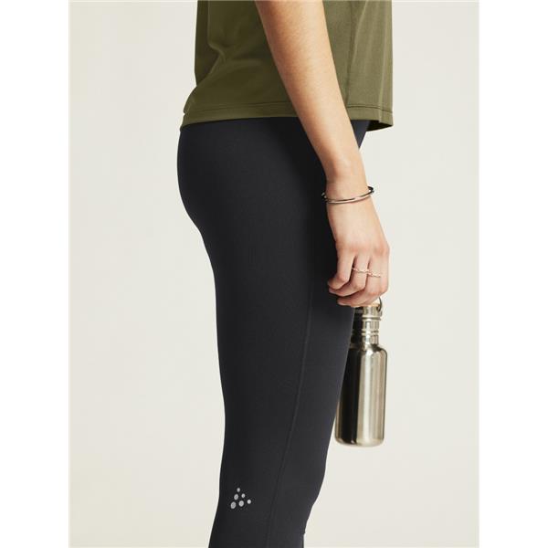 CRAFT ŽENSKE ZIMSKE DEBELEJŠE DOLGE PAJKICE CORE ESSENCE WARM TIGHTS BLACK