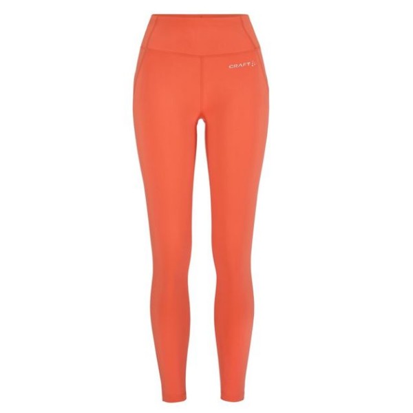 CRAFT ŽENSKE TANJŠE DOLGE PAJKICE CORE ESSENCE TIGHTS 2 KORALNO ORANŽNA TRACE