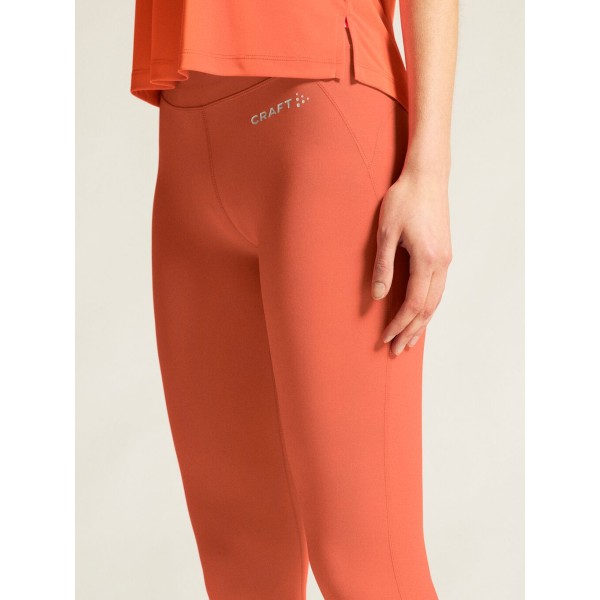 CRAFT ŽENSKE TANJŠE DOLGE PAJKICE CORE ESSENCE TIGHTS 2 KORALNO ORANŽNA TRACE