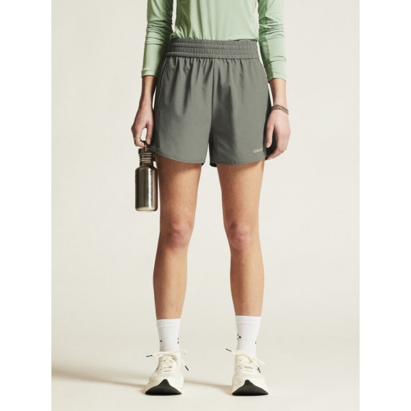 CRAFT ŽENSKE RAZTEGLJIVE KRATKE HLAČE CORE ESSENCE SHORTS LEAF