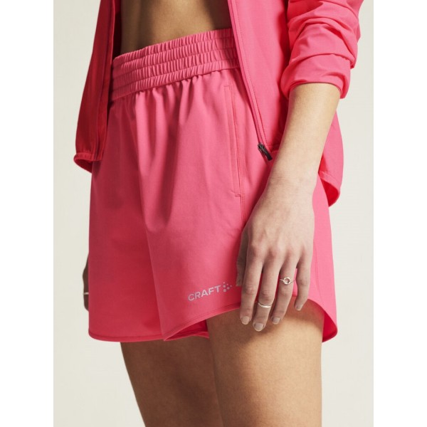 CRAFT ŽENSKE RAZTEGLJIVE KRATKE HLAČE CORE ESSENCE SHORTS FUCHSIA